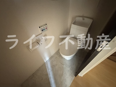 ベルウエスト花園のトイレ|コンパクトで使いやすいトイレです