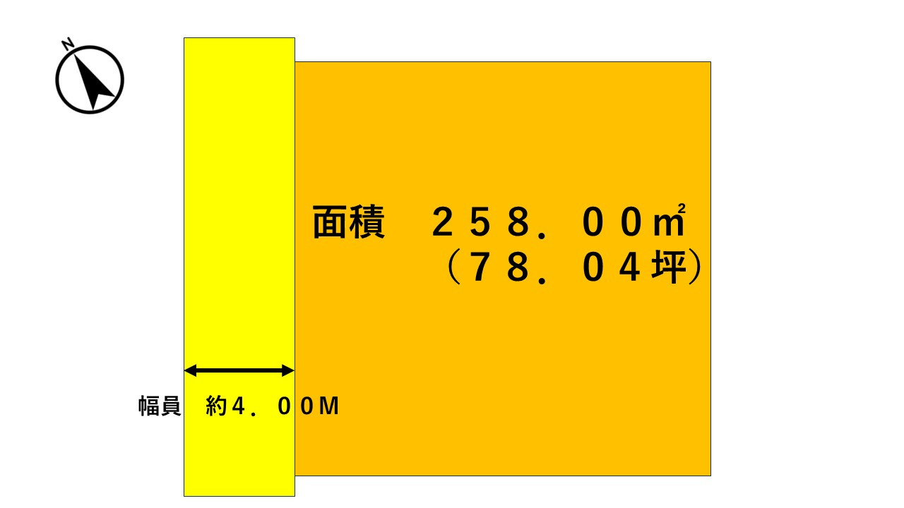 ☆日当たりの良い住宅地☆閑静な土地をお探しのお客様にの区画図|詳細の寸法等はお問い合わせください♪