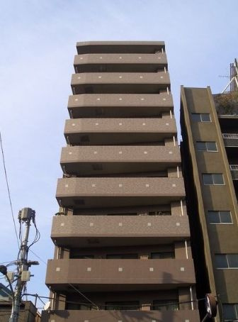 プラシス門前仲町の外観|きれいな外観です