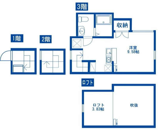 【間取り】 | FAIR町屋Ⅱ
