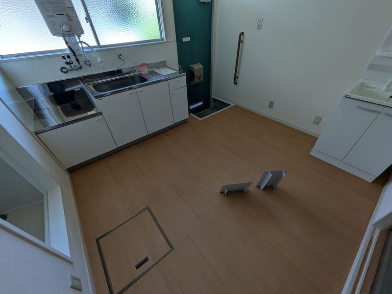 コーポ田山の玄関