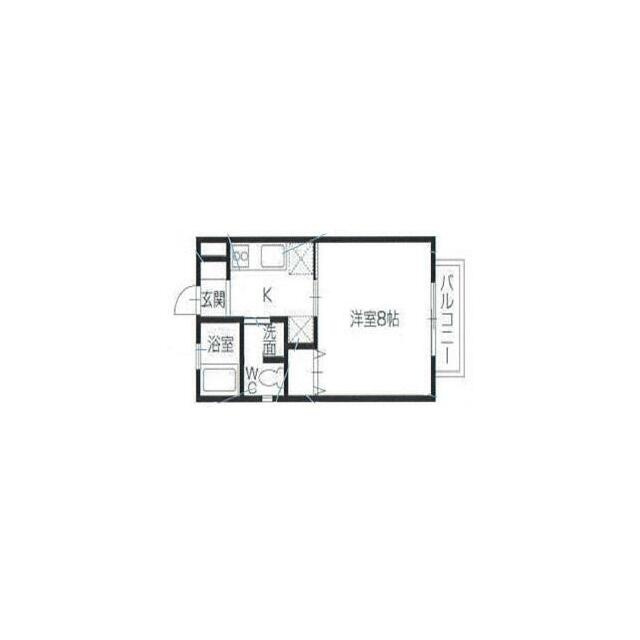 ROOM　ONEの間取り
