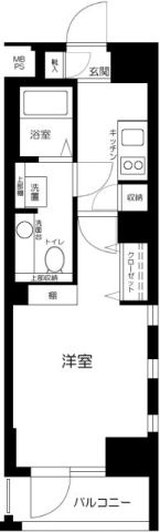 セ・ジョリ西日暮里の間取り|間取りです。