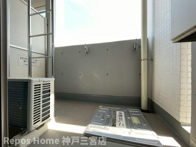 プロシード神戸元町のバルコニー