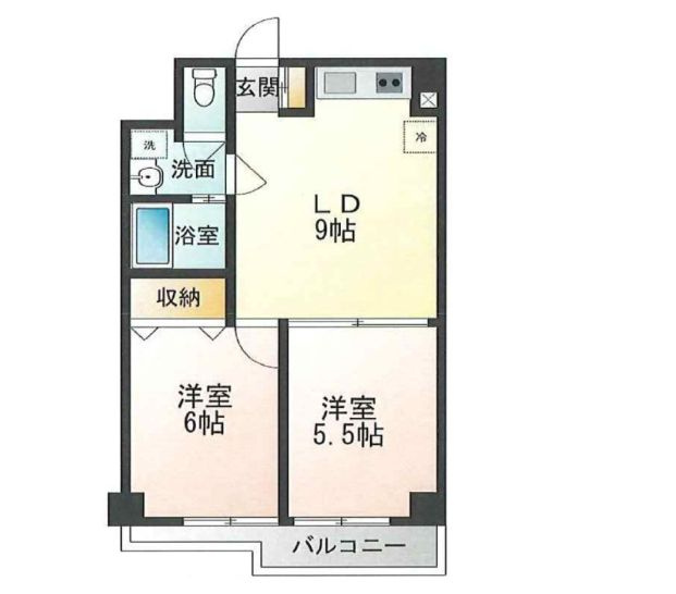 セイコーガーデンⅪ大塚の間取り