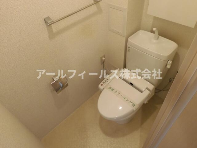 レーベンハイムサンシエルタウンのトイレ|温水洗浄便座