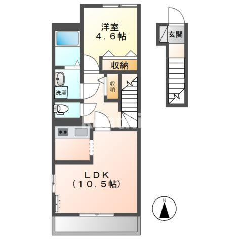 メゾンアシューレの間取り