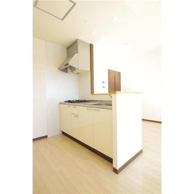 熊本市東区月出５丁目の賃貸マンションのキッチン