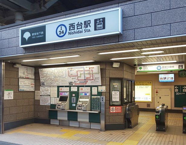 板橋区高島平１丁目の店舗事務所の周辺
