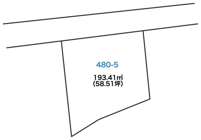 【土地図】 | 熊谷市石原　売地　全1区画