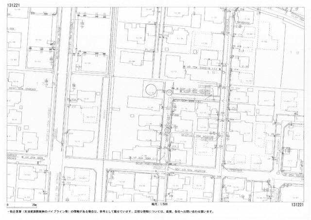 見附市本所１丁目　土地建物の地図