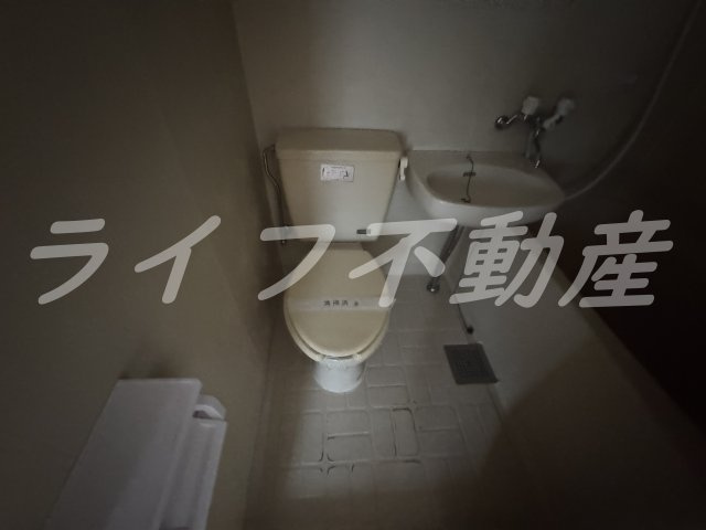 ベンシティーマンションのトイレ|落ち着いたトイレです