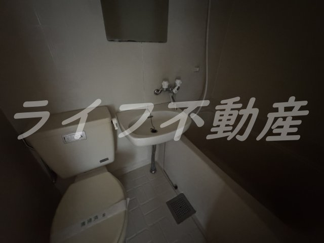 ベンシティーマンションの洗面所|ゆったりとスペースのある洗面所