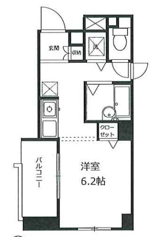 コート文京白山の間取り