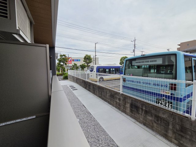 調布市国領町５丁目のアパートの展望