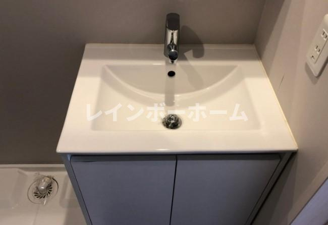 TRISTINA　柏（トリスティーナカシワ）【仲介手数料：50％OFF】対象物件！の洗面所|忙しい朝には欠かせない洗面所です