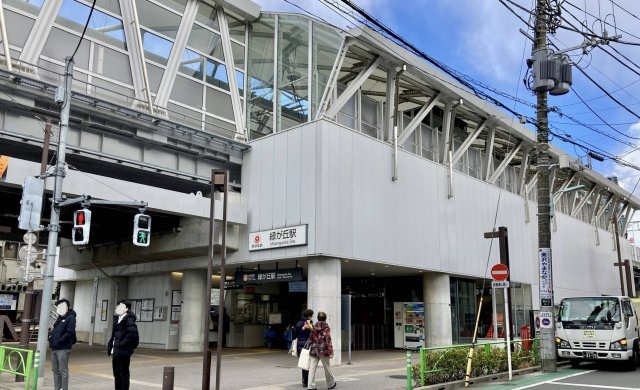 目黒区緑が丘１丁目の店舗事務所の周辺