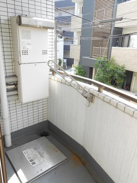 セゾン深川のバルコニー
