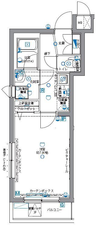 パティーナ志村坂上 の間取り