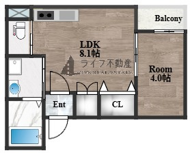 バズ北巽の間取り
