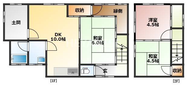 シャローム東山の間取り