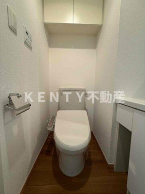 【トイレ】 | エムジー目黒駅前 | シンプルで使いやすいトイレです
