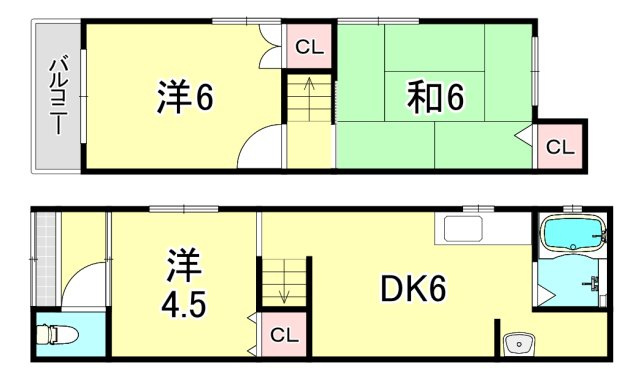永山邸の間取り