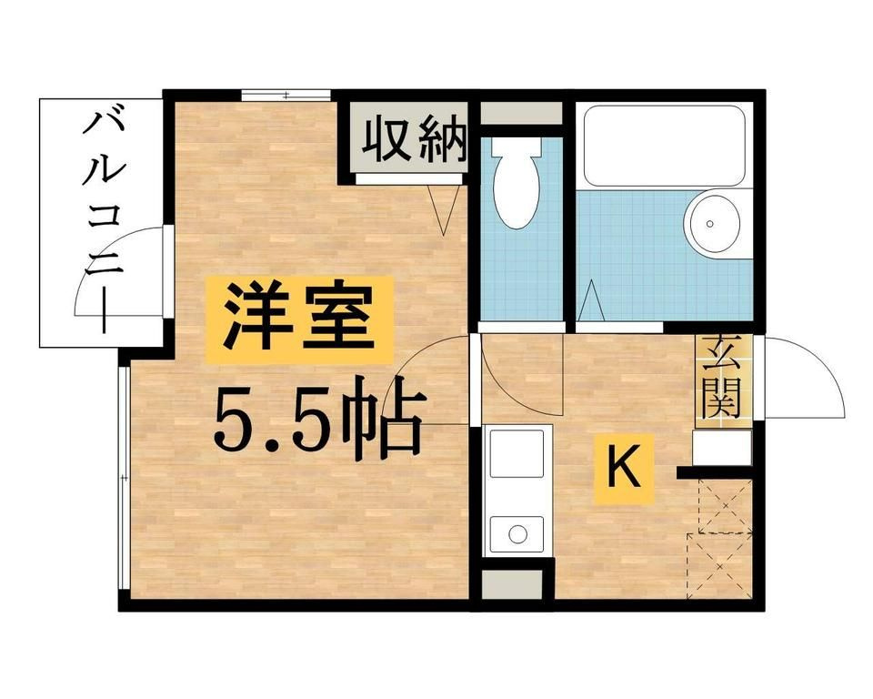 フルセイル小門町の間取り