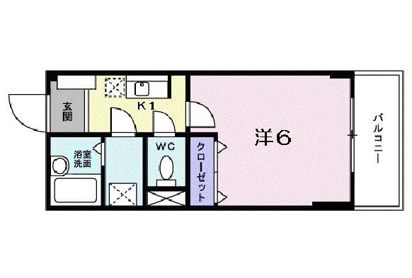 パピヨン青木の間取り