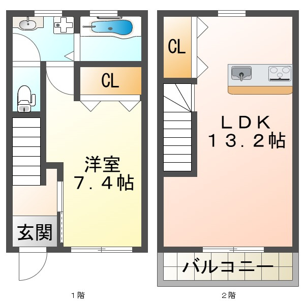 Mercure Courtの間取り