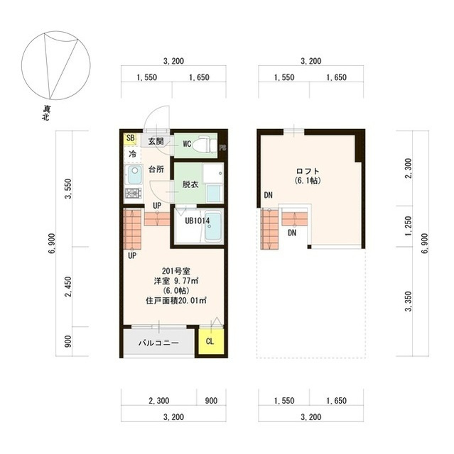 福岡市東区和白２丁目のアパート