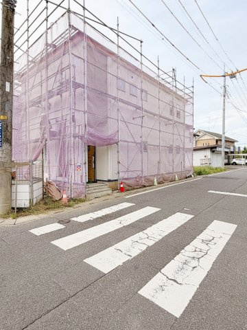 鷲宮駅Ⅵ　全3棟　1号棟の外観|2026年9月19日撮影　建築経過を追跡していきます！
