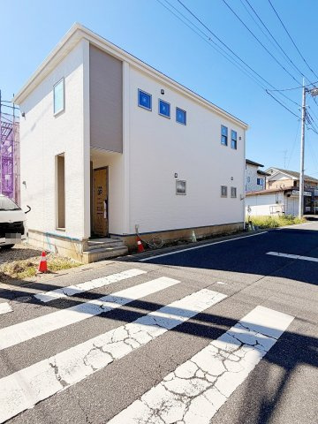 鷲宮駅Ⅵ　全3棟　1号棟の外観|2026年10月8日撮影　前回より19日後経過。完成まで追跡していきます！