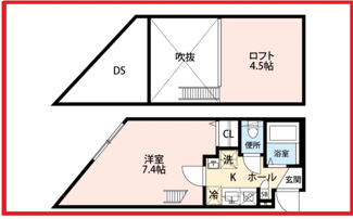 【間取り】 | グランクオール綾瀬グレイス