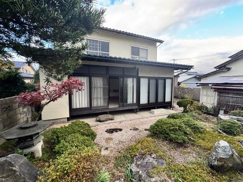 中古戸建　今市町北本町の庭