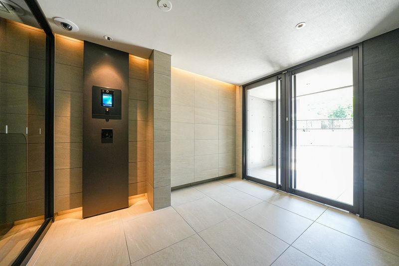 ロイジェント中目黒のロビー|清潔なロビーです