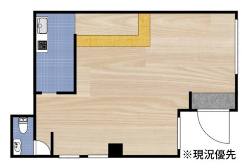 大阪市都島区中野町２丁目の店舗一部の間取り