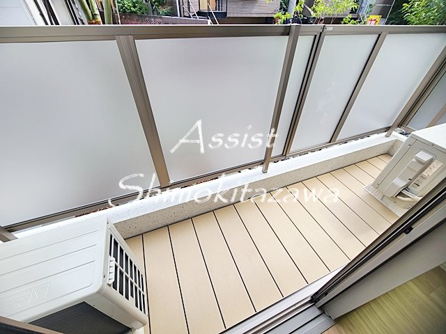 (仮称）三軒茶屋1丁目メゾンのバルコニー