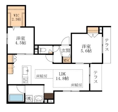 (仮称）三軒茶屋1丁目メゾンの間取り|お電話でお問い合わせ頂きますとスムーズに対応可能です＾＾