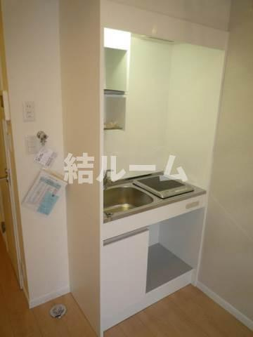 板橋区板橋４丁目のアパートのキッチン