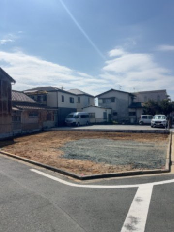豊橋市老松町の売地の外観