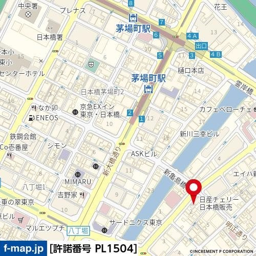 【地図】 | いづみハイツ茅場町