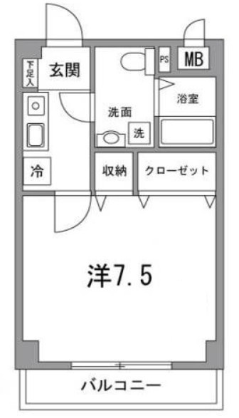 ロレットの小路の間取り