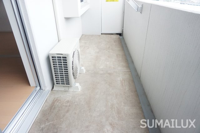 熊本市西区二本木２丁目の賃貸マンションのバルコニー