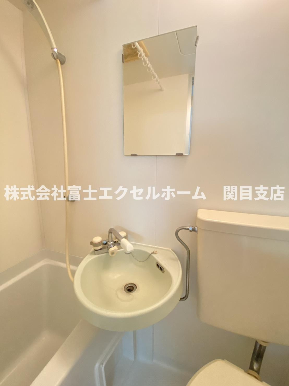 関目花博公館の洗面所