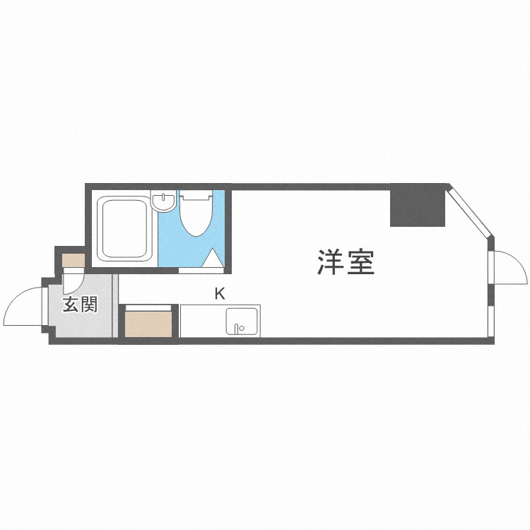 ノアーズアーク桃谷２１の間取り