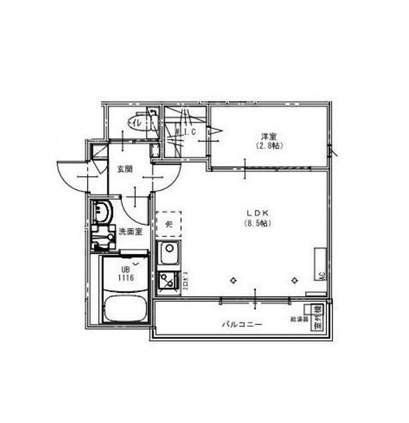 ＫＥＩＡＩ　ＲＥＳＩＤＥＮＣＥ　北上尾Ⅵの間取り