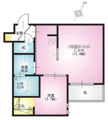 ＲＥＧＡＬＥＳＴ　与野の間取り