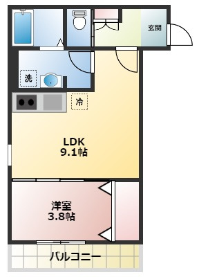 アニーサ.ケーの間取り