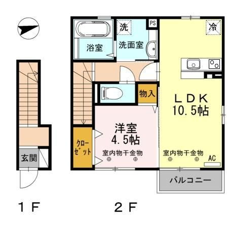 リエゾン　シュシュの間取り